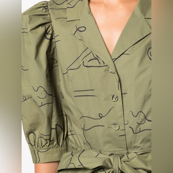 Lhd Casitas abstract-print jumpsuit size 6 - Picture 4 of 4